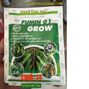 FUMIN 01 GROW- Ra Rễ - Đâm Chồi - Thúc Ra Hoa Sớm - Ra Hoa Đồng Loạt - Tăng Trưởng