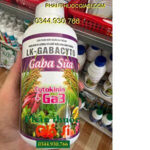 GABACYTO GABA SỮA-Thúc Đẩy Sinh Trưởng - Tăng Ra Rễ - Đâm Chồi - Giảm Rụng Hoa - Trái- Xanh Lá