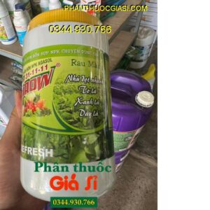 GROW 31-11-11 – Lá Xanh Mướt - Nhú Đọt Nhanh - Tăng Năng Suất - To Trái