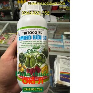 HITOCO 25 AMINO HỮU CƠ - Trái Lớn Nhanh - Màu Trái Đẹp - Tăng Hương Vị - Ngăn Rụng Trái