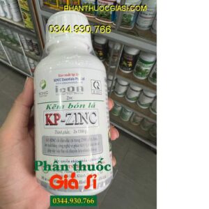 ICON ZINC KẼM BÓN LÁ KP - ZINC - Khắc Phục Xoăn Lá - Rụng Quả Non - Chồi Mập Khỏe