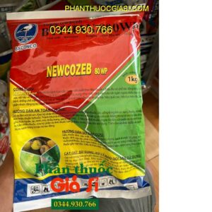 NEWCOZEB 80WP - Đặc Trị Nấm Bệnh - Thán Thư - Héo Xanh - Lem Lép Hạt