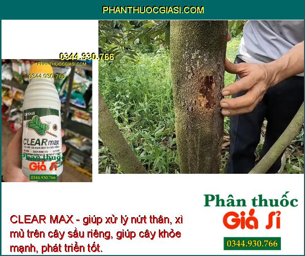 CLEAR MAX - Rửa Vườn - Tẩy Sạch Rong Rêu - Sạch Nấm Khuẩn