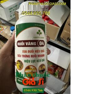 RUỒI VÀNG - Đặc Trị Ruồi Vàng - Tiêu Trứng Nhanh - Giúp Xanh Cây - To Trái