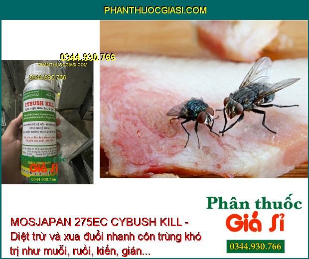 MOSJAPAN 275EC CYBUSH KILL - Diệt Côn Trùng Khó Trị Như Ruồi - Kiến - Gián