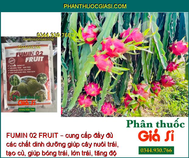 FUMIN 02 FRUIT – Hạn Chế Rụng Hoa - Trái Non - To Trái - Nặng Ký - Đẹp Trái