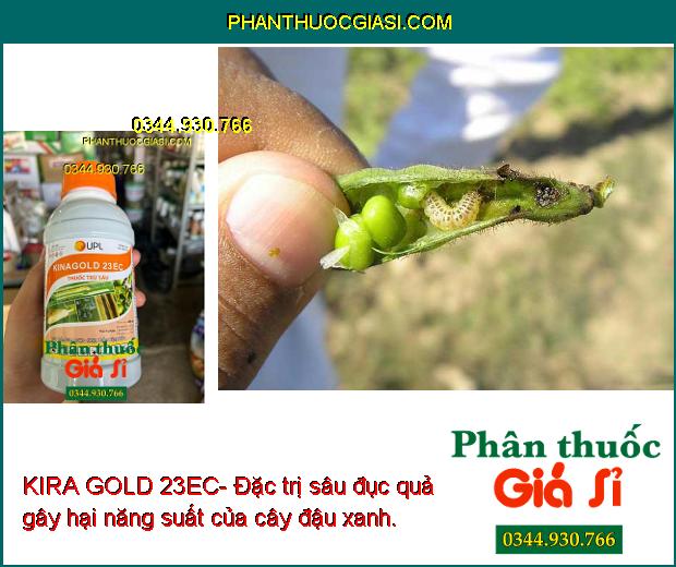 KIRA GOLD 23EC- Đặc Trị Nhện Gié - Sâu Cuốn Lá - Sâu Đục Thân - Sâu Xanh