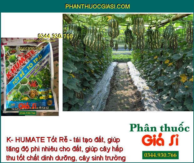 K- HUMATE Tốt Rễ - Rễ Phát Triển - Ra Bông Đều - Trái Đẹp - Cân Bằng pH