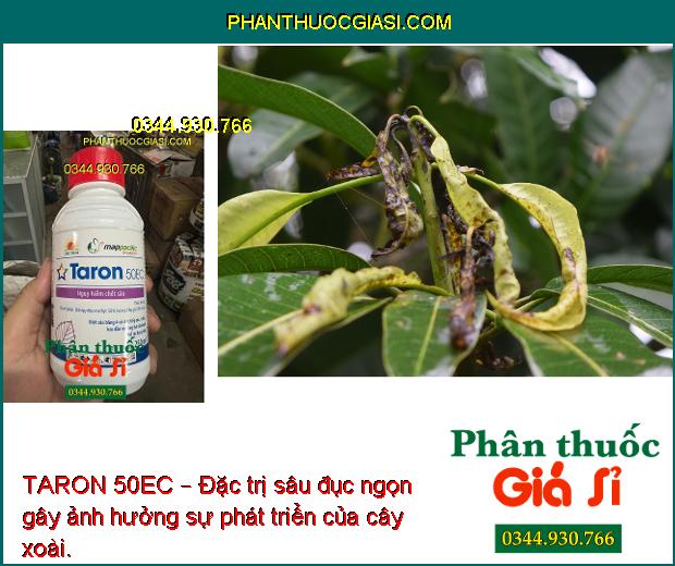 TARON 50EC – Đặc Trị Bọ Trĩ - Sâu Xanh Da Láng - Rệp Sáp - Sâu Đục Ngọn - Bọ Xít