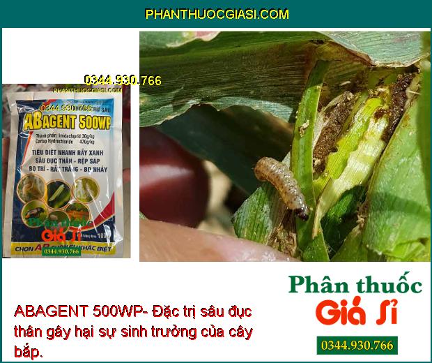 ABAGENT 500WP- Đặc Trị Sâu Cuốn Lá - Rầy Xanh - Sâu Đục Thân - Rệp Sáp - Bọ Trĩ- Bọ Nhảy