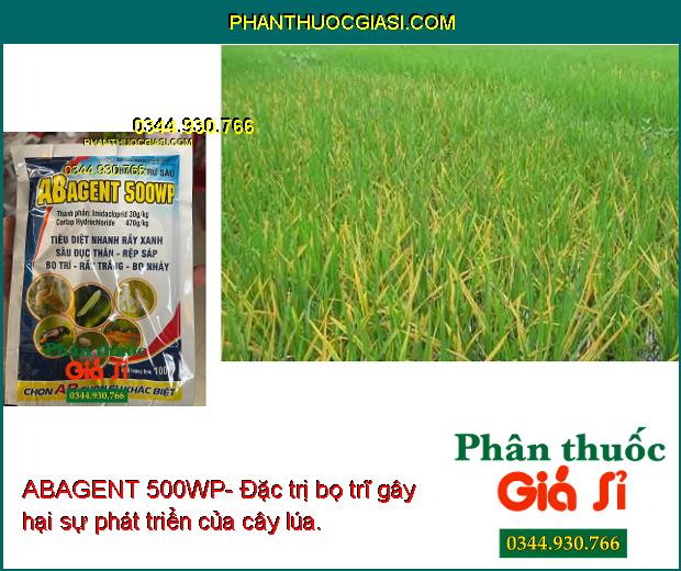 ABAGENT 500WP- Đặc Trị Sâu Cuốn Lá - Rầy Xanh - Sâu Đục Thân - Rệp Sáp - Bọ Trĩ- Bọ Nhảy