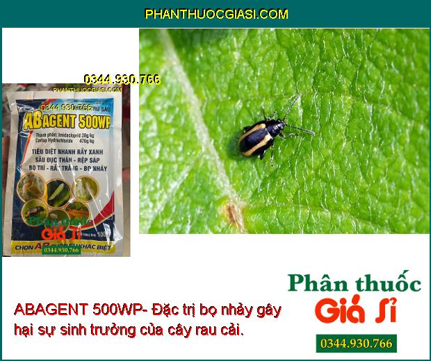 ABAGENT 500WP- Đặc Trị Sâu Cuốn Lá - Rầy Xanh - Sâu Đục Thân - Rệp Sáp - Bọ Trĩ- Bọ Nhảy