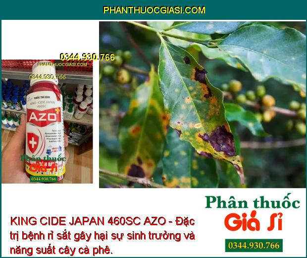 KING CIDE JAPAN 460SC AZO - Đặc Trị Nấm Bệnh: Sương Mai - Thán Thư - Mốc Sương - Thối Nhũn