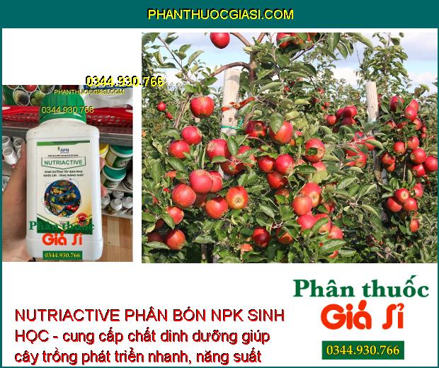 NUTRIACTIVE PHÂN BÓN NPK SINH HỌC - Tăng Đề Kháng - Khỏe Cây - Tăng Năng Suất