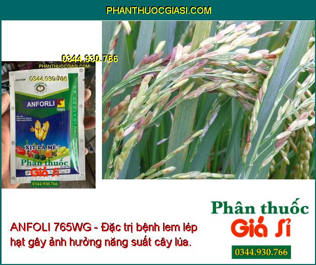 ANFOLI 765WG- Đặc Trị Nấm Bệnh: Lem Lép Hạt - Đạo Ôn - Đốm Vằn - Thán Thư- Sương Mai