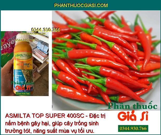 ASMILTA TOP SUPER 400SC- Đặc Trị Lem Lép Hạt - Đạo Ôn - Thán Thư - Sương Mai - Rỉ Sắt