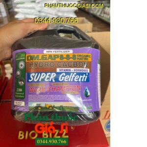 SUPER GELFERTI OM.GAP 8-8-8 – Kích Thích Sinh Trưởng - Tăng Nảy Mầm - Tăng Ra Hoa Đậu Trái 