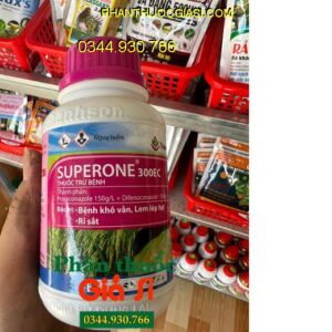 SUPERONE 300EC - Phòng Trừ Nấm Bệnh: Khô Vằn - Lem Lép Hạt - Rỉ Sắt - Thán Thư - Sương Mai