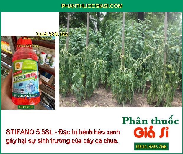 STIFANO 5.5SL - Đặc Trị Bạc Lá - Héo Xanh - Mốc Sương - Thối Gốc - Đốm Lá 