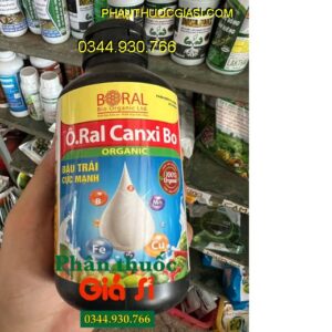 ORAL CANXI BO ORGANIC - Ra Hoa Đồng Loạt - Chống Rụng Hoa - Trái Non - Tăng Năng Suất