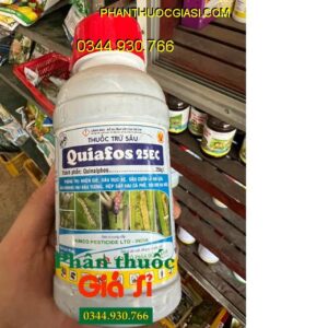 QUIAFOS 25EC – Đặc Trị Nhện Gié - Sâu Đục Bẹ - Sâu Cuốn Lá - Sâu Khoang