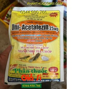 UNI ACETAFEZIN 25WP - Đặc Trị Bọ Trĩ - Rầy Nâu - Rệp Sáp - Rầy Xanh