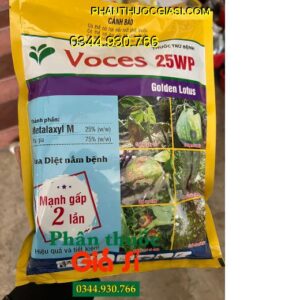 VOCES 25WP GOLDEN LOTUS – Đặc Trị Thối Nhũn - Mốc Sương - Sương Mai - Ghẻ Sẹo