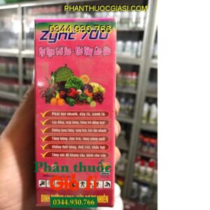 PHÂN BÓN KẼM HỮU CƠ ZYNC 700 – Phát Đọt Nhanh - Xanh Lá - Chống Rụng Bông - Thối Bông - Tăng Đề Kháng