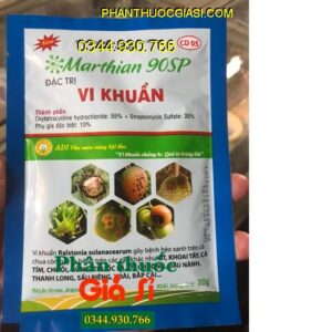 THUỐC TRỪ BỆNH MARTHIAN 90SP – Đặc Trị Cháy Bìa Lá - Thối Thân - Xì Mủ - Héo Xanh - Đốm Lá