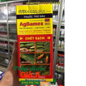 THUỐC TRỪ SÂU AGBAMEX 5EC – Đặc Trị Rầy Nâu - Rầy Bông - Bọ Trĩ - Nhện Đỏ - Sâu Vẽ Bùa - Rệp Sáp