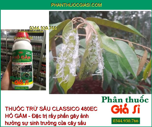 THUỐC TRỪ SÂU CLASSICO 480EC HỔ GẦM - Đặc Trị Rệp Sáp - Bọ Nhảy - Rầy Xanh - Sâu Cuốn Lá - Rầy Nâu