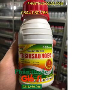 THUỐC DIỆT CÔN TRÙNG TB SIUSAU 40EC – Đặc Trị Sâu Vẽ Bùa - Nhện Đỏ - Bọ Xít Muỗi - Sâu Đục Thân - Rệp Sáp