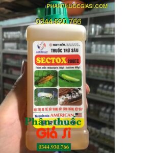 THUỐC TRỪ SÂU SECTOX 200EC - Phòng Trị Các Loại Sâu Bệnh Hại Cây Trồng