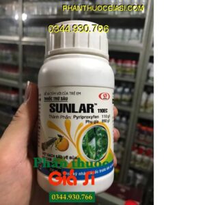 THUỐC TRỪ SÂU SUNLAR 110EC – Đặc Trị Các Loại Côn Trùng Chích Hút