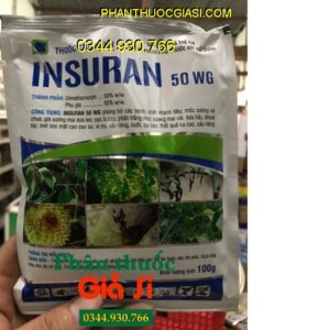 INSURAN 50WP – Đặc Trị Bệnh Mốc Sương - Sọc Lá - Phấn Trắng - Sương Mai - Xì Mủ - Thối Quả