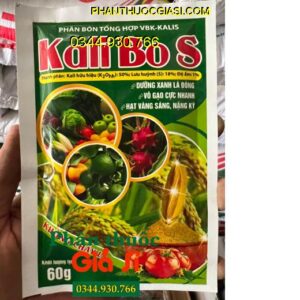 KALI BO S – Tăng Sức Đề Kháng - Dưỡng Xanh Lá Đòng - Vô Gạo Cực Nhanh - Hạt Vàng Sáng