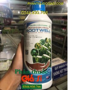 PHÂN BÓN LÁ HỮU CƠ KHOÁNG ROOTWELL – Phục Hồi Rễ - Tăng Đề Kháng - Cải Tạo Đất