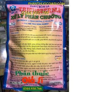 PHÂN BÓN LÁ TRICHODERMA - Xử Lý Phân Chuồng - Giải Độc Hữu Cơ - Cây Phát Triển Mạnh