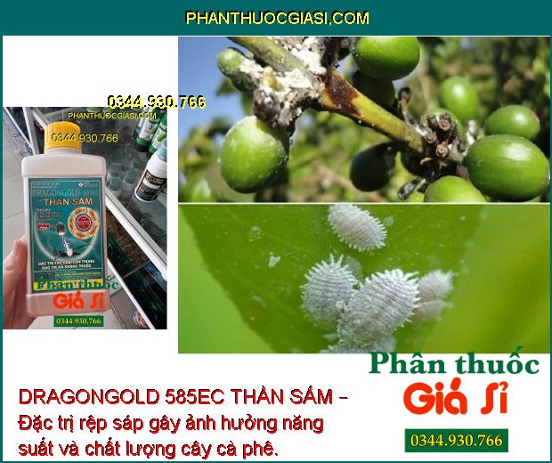 DRAGONGOLD 585EC THẦN SẤM – Đặc Trị Rệp Sáp - Rầy Xanh - Bọ Trĩ - Sâu Đục Quả